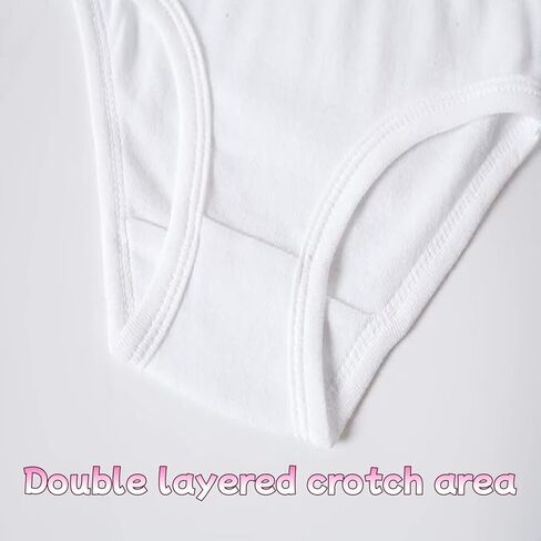 3 حزمة ملخصات الفتيات الصغار سراويل داخلية للقطن ناعم in Kuwait