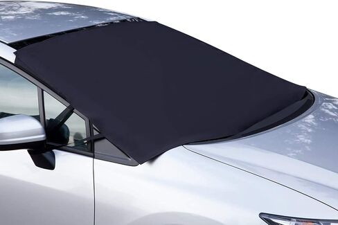 OxGord Rear Window Snow Cover - Original Design - Best for Ice, Frost & Snow Removal - All Weather Winter & Summer Windshield Automotive Covers Sun & Snow-Shade - Fits Truck SUV Van Car Accessories in Kuwait