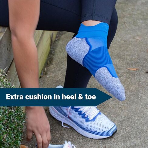 OS1st AC4 Active Comfort Socks with Blister Protection Double-tab and reinforced seamless toe, great for runners in Saudi Arabia