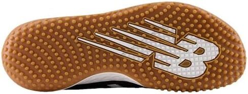 New Balance Men's Fresh Foam 3000 V6 Turf-Trainer Baseball Shoe, White/White/Gum, 8.5 in Saudi Arabia