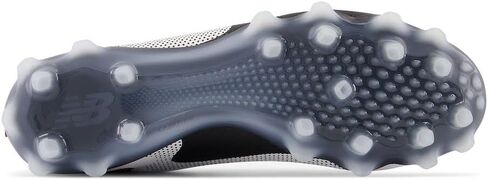 New Balance Men's FreezeLX V4 Low Lacrosse Shoe, White/Black/Polar Blue, 8.5 in Saudi Arabia