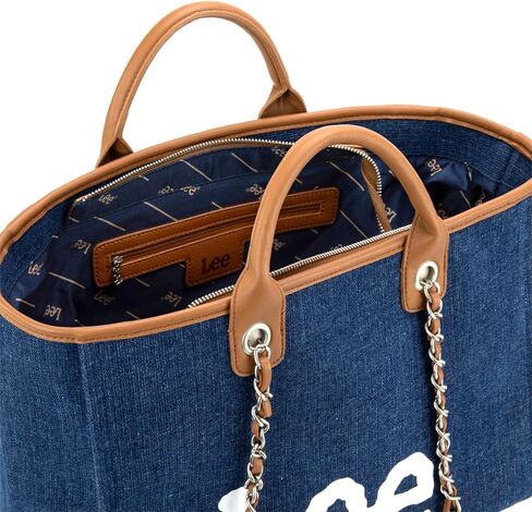 Montana West x Lee Tote Bag for Woman Denim Handbag Crossbody Shoulder Bag with Strap in Saudi Arabia