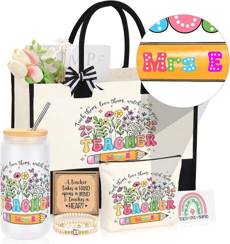 هدايا تقدير المعلمين الأولية للنساء ، عيد الميلاد الشكر شكرا لكم هدايا للمعلمين مجموعة من 5 in Kuwait