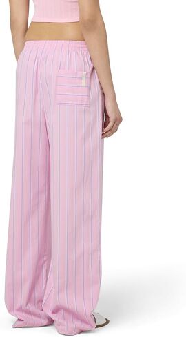 florence by mills Women's Villa Collection Poplin Stripe Boxy Sleep Pant in Saudi Arabia