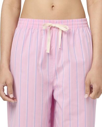 florence by mills Women's Villa Collection Poplin Stripe Boxy Sleep Pant in Saudi Arabia