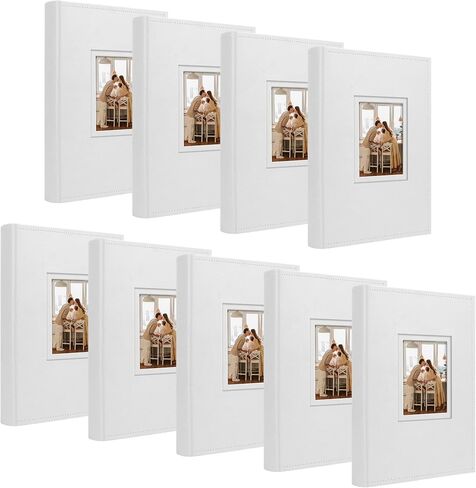 Golden State Art, Photo Album with Memo Writing Space hold 300 4x6 Horizontal Pictures, Suede Cover (Grass Green) in Saudi Arabia