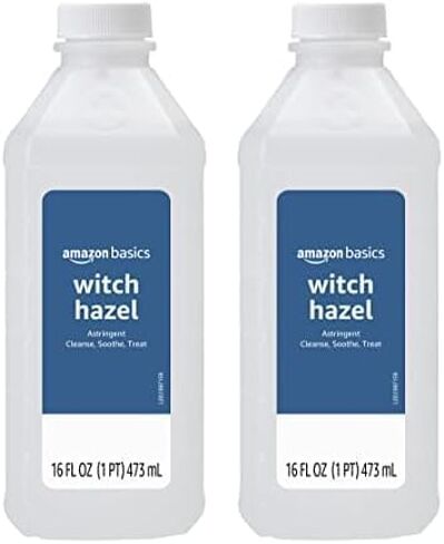 Amazon Basics Witch Hazel USP Astringent, Unscented, 16 Fluid Ounces (Previously Solimo) in Saudi Arabia