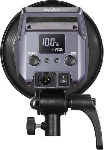 Godox Litemons LA200D 230W Daylight LED Video Light, 5600K CRI 96+ TLCI 97+,101000lux@1m, 8 FX Light Effects, APP Control, Bowens Mount Continuous Lighting for Studio Shooting, Portrait in Kuwait