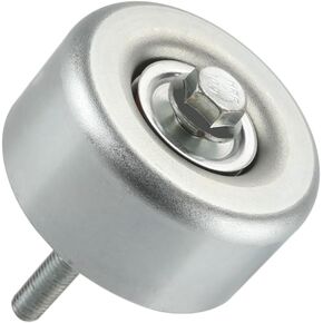 Drive Belt Idler Pulley Belt Tensioner Pulley Compatible for Nissan Altima SE, SL 2007-2009 (3.5L V6 - Gas) - Replace Part 11925JA11A