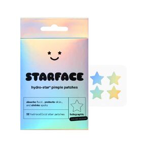 Starface XXL Patch Combo, Hydro-Blooms and Fruit Pack, Hydrocolloid and Salicylic Acid Patches, Large Size for Face and Body (16 count)