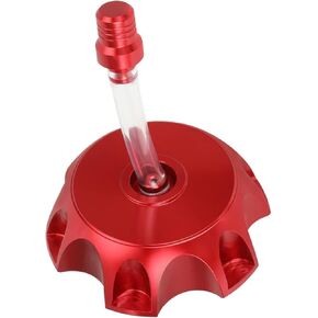 SOFO CNC Aluminum Gas Fuel Tank Cap w/Breather Valve - Fit for Honda CRF,SSR125,Apollo RFZ,TaoTao DB10 DB14 SDG107,50cc 90cc 110cc 150cc Pit Dirt Bike ATV