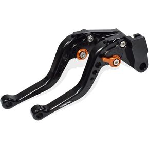 مجموعة ذراع القابض قصيرة الفرامل متوافقة مع Yamaha MT-09SP MT-09 Gen 4 2024-2025 ، سبيكة الألمنيوم CNC (التيتانيوم)