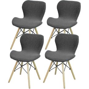 أغطية البراز البار Haoyong يغطان كراسي شريط عالية من أجهزة الكمبيوتر غطاء محرك Jacquard Curvenced Barstool Cover Cover ناعم تدوير مقعد المقعد