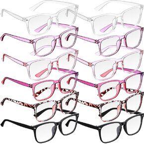 Jerify 18 Pack Blue Light Blocking Glasses for Women Men,Computer Reading Glasses Protection Bluelight for TV Phones