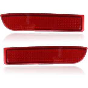 2x مصابيح عاكس المصد الخلفي مصابيح مؤشر Toyota Rav4 2009 2010 2012 2012 ، كأصلية ، مثل الصور ، US-OE-09RV-FGP-01