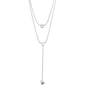 Jude Jude Judleers Stainless Steel Long Long Tassel Cubic Square Squars Netlace
