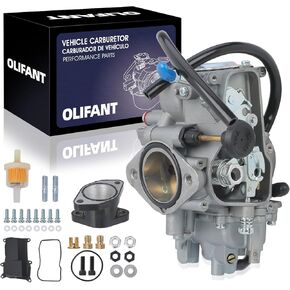 Carburetor for Yamaha Warrior 350 YFM350X 1987-2004/BIG BEAR 350 YFM350FW 1987-1996/YFM350 1996-1998/MOTO-4 350 YFM350 1987-1995/KODIAK 400 YFM400 4WD 1996-1998/WOLVINE 350 YFM350
