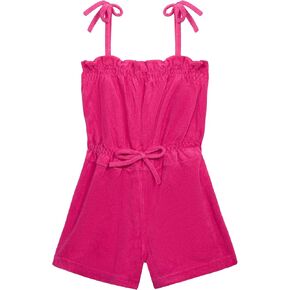 Ocean Pacific Girls' Terry Cloth Summer and Swim Cover Up Romper