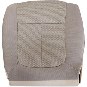 Driver Side Bottom Seat Cover Adobe Tan #MA or UA or MW or FW Cloth Left Compatible with Ford F150 Lariat Single-Cab Super Crew Crew-Cab 2011 2012 2013 2014 in Kuwait