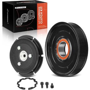 A-Premium Air Complementer AC Comuts Clutch Kit متوافق مع Hyundai Elantra 2017-2020 ، Elantra GT 2019-2020 & Kia Soul 2014-2019 ، Forte Koup 2014-2017 ، Forte5 2014-2018 ، 1.6L