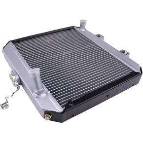 JZGRDN Radiator With Cap 15531-72060 1553172060 Compatible with Kubota B5200 B6200 B7200