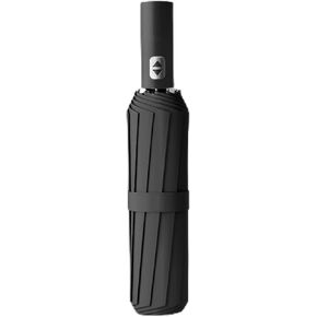 Folding Umbrella - Auto Open/Close - Windproof - Black