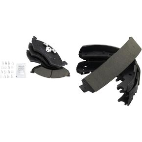 TRQ Brake Pads Ceramic Compatible with 2000-2002 Dodge Dakota Durango