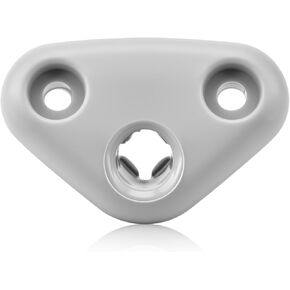 Sun Visor Mount Clip Compatible with Subaru Forester Impreza Crosstrek STI WRX Replaces 92011SC031LO 92011SC032LO 92011SC030LO, Gray Driver Side Sun Visor Repair Bracket