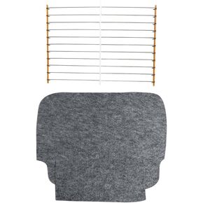 Car Seat Spring Grid & Felt Pad Compatible with Chevy Silverado Tahoe GMC Sierra Yukon 2000-2008, Replace 15" x 11" Seat Wire Grid
