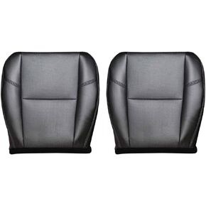 FZJDSD 2PCS السائق الأمامي الأسود وغطاء المقعد الجانبي السفلي للركاب متوافق مع Cadillac Escalade Esv Escalade Ext 2007 2008 2000 2011