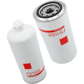 2pcs فاصل مياه الوقود لـ FS1000 Cummins 3329289 2568753 P550105