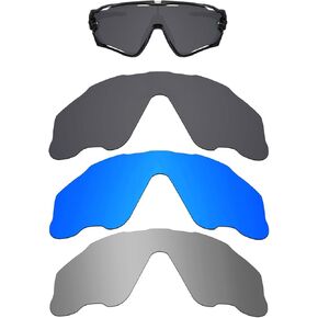 12MM Glare Proof Replacement Lenses Fits For Oakley OO9290 Jawbreaker Sunglasses