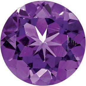 Sonia Jewels Amethyst Purple February Gemstone, 2.5MM Round,