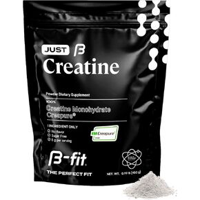 Creatine Monohydrate Powder - Just Creatine Creapure - 90 Servings - 450 g - Pre Workout Creatine for Women - Sugar-Free - Flavorless Supplement - 3 Month Supply