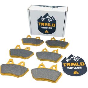 Harley-Davidson Dyna/Softail/Touring/Sportster/V-Rod 2000-2007 Ceramic Brake Pad Set in Saudi Arabia