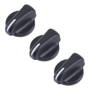 DUNSIHUI 3Pcs AC Heater Climate Control Blower Fan Knob Switch 5011218AC Compatible with Ram 1500 Ram 2500 Ram 3500 Van Wrangler