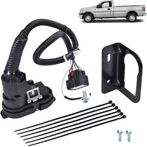 9L3Z-15A416-A Trailer Tow Harness Kit Fits for Ford F-150 2009-2014 Standard cab/Extended cab/Crew cab, Trailer Hitch Electrical Kit Replace 9L3Z-15A416-A 9L3Z15A416A