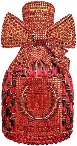 Women Rhinestone Crack Parse Champagne Bottle Bag Bag Bling Diamond Presh Bride Bride for Paty Wedding in Kuwait