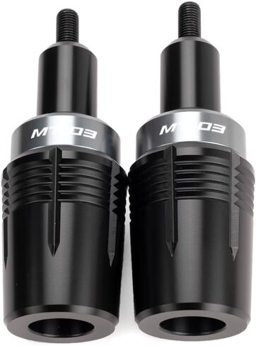 MOWOK FIT لـ MT03 MT-03 MT 03 2014-2025 2024 2023 2022 2021 إكسسوارات الدراجات النارية لا توجد مجموعات متزحلقات تحطم محرك حارس حماية السقوط (الأسود) in Kuwait