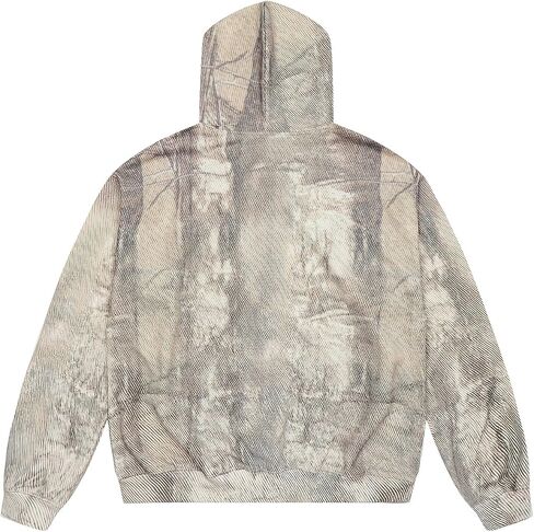 Arnodefrance Men Vintage Washed Graphic Zip Up Hoodies Printing Graffiti Hoodie Cotton Warm Pullover Coat Outerwear in Kuwait