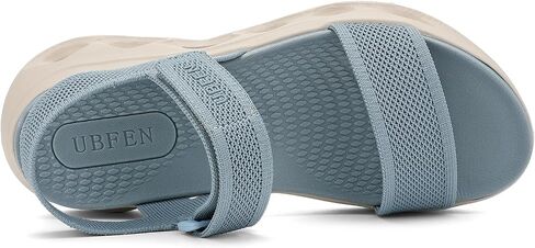 UBFEN Womens Sport Sandals مريحة المشي قوس الدعم قوس القوس القابل للتعديل منصة حزام الكاحل ناعم وسادة سوبى القدم in Kuwait