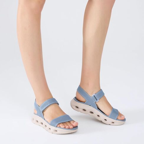UBFEN Womens Sport Sandals مريحة المشي قوس الدعم قوس القوس القابل للتعديل منصة حزام الكاحل ناعم وسادة سوبى القدم in Kuwait