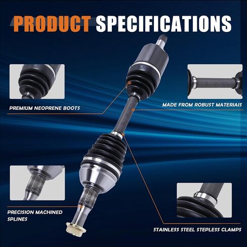 CV Axle Shaft Assembly 20859643 Front Passenger Side Compatible with Impala Regal Grand Prix 60-1250 66-1250 in Saudi Arabia