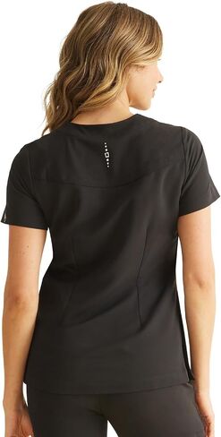 Healing Hands Women's V-Neck Scrub Top Stella with Reflective Trim, Welt Chest Pocket, Moisture Wicking & 360° Stretch HH700 in Saudi Arabia