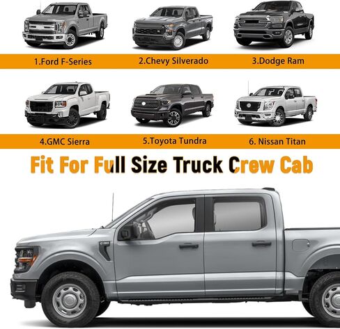 Truck Cab Cover for Full-Size Truck Extended Cab, Truck Cab Cooler Sunshade Roof Cover Compatible with Ford F-150, Chevy Silverado, Dodge Ram, GMC Sierra, Toyota Tundra, Nissan Titan in Saudi Arabia