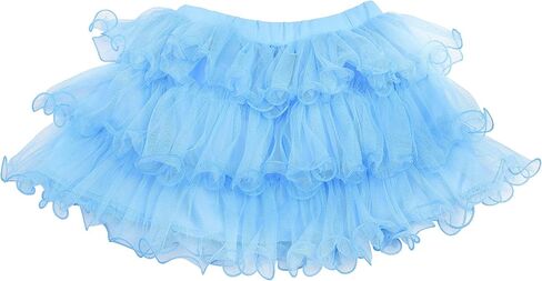 Dressy Daisy Girls Unicorn Clothing Set (Cotton Tee Shirt with Tutu Skirt) Fancy Dress Up Clothes, Blue Pink Purple in Kuwait