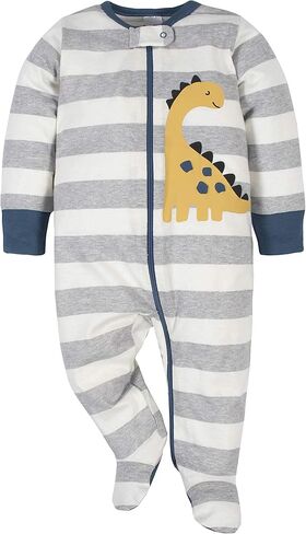 Gerber Baby Boys' 4 Pack Sleep 'N Play Footie, Fox, 3-6 Months in Saudi Arabia