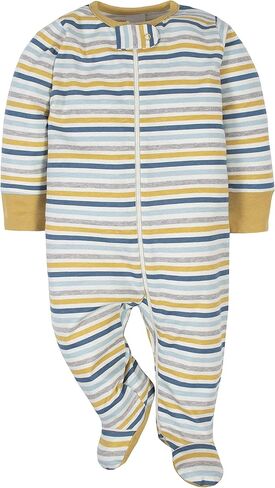 Gerber Baby Boys' 4 Pack Sleep 'N Play Footie, Fox, 3-6 Months in Saudi Arabia
