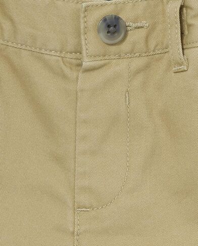 The Children's Place Baby Boys' and Toddler Stretch Chino Shorts, Black/Fin Gray/Flax 3-Pack, 4T in Saudi Arabia