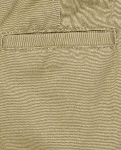 The Children's Place Baby Boys' and Toddler Stretch Chino Shorts, Black/Fin Gray/Flax 3-Pack, 4T in Saudi Arabia
